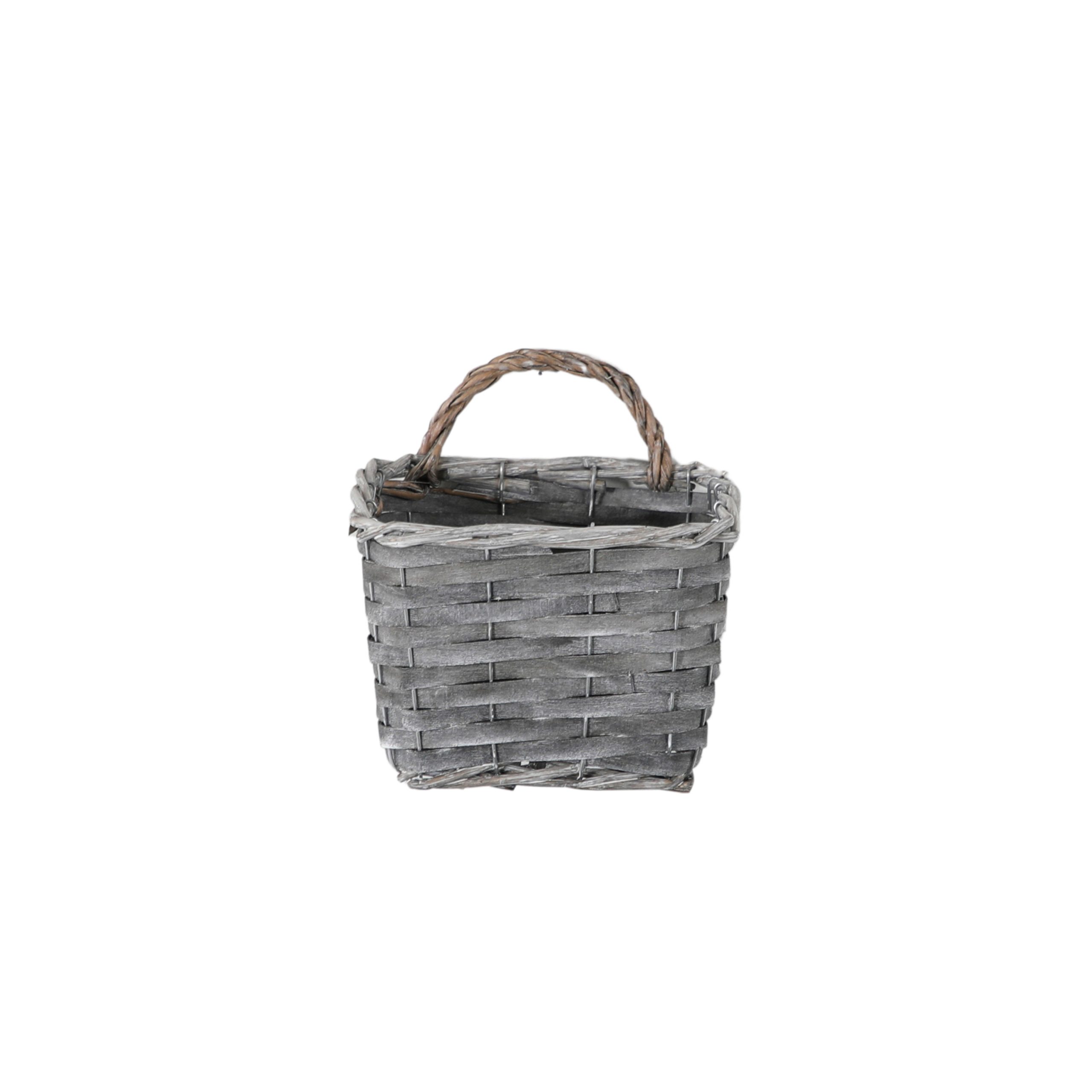 Gallery Direct Buxley Hanging Basket Willow Grey