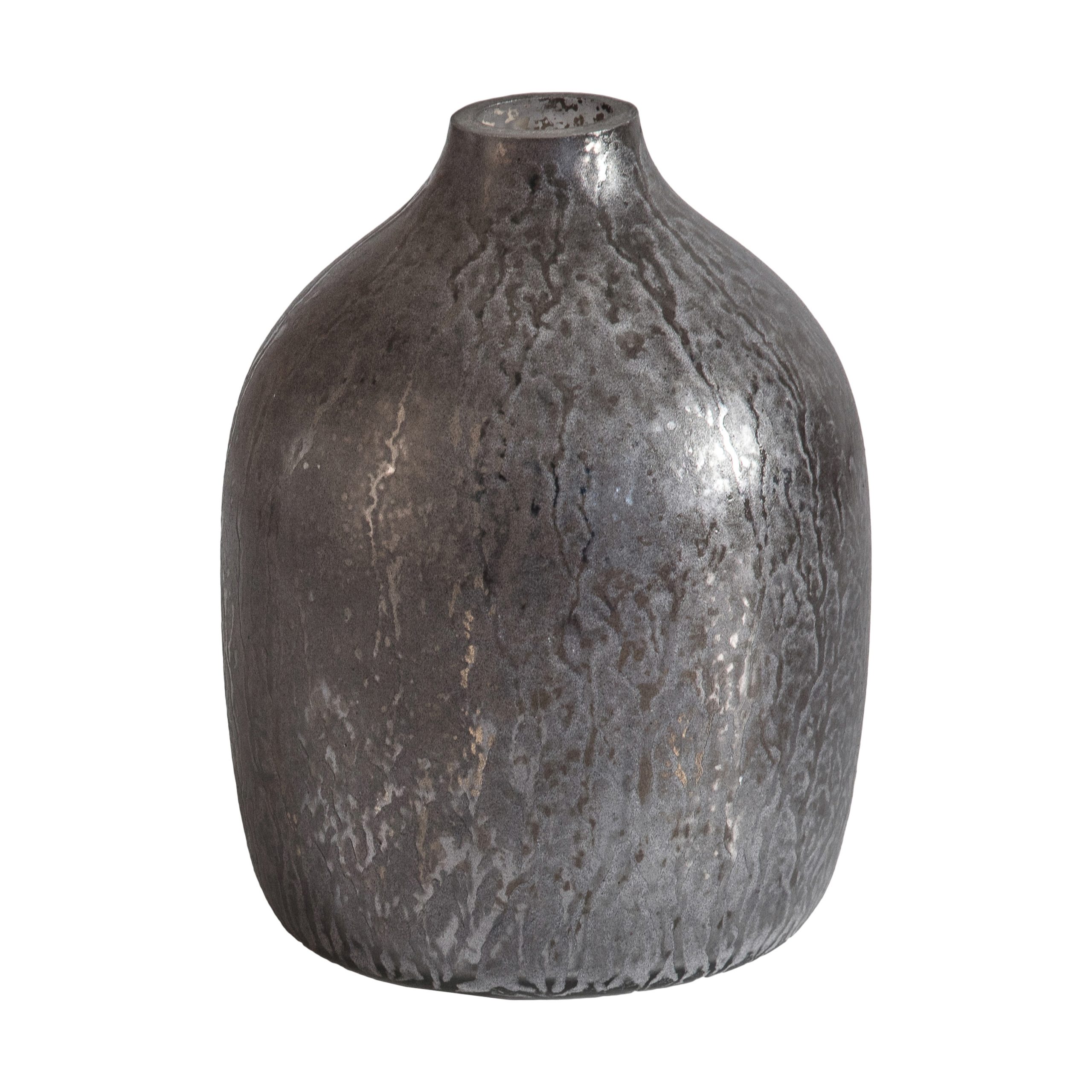 Gallery Direct Soloman Vase Small Grey Antique