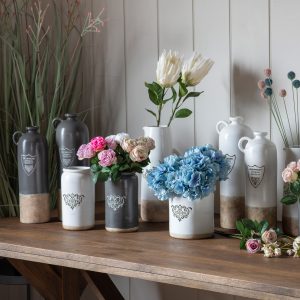 Gallery Direct Winchester Vase Tall Grey | Shackletons