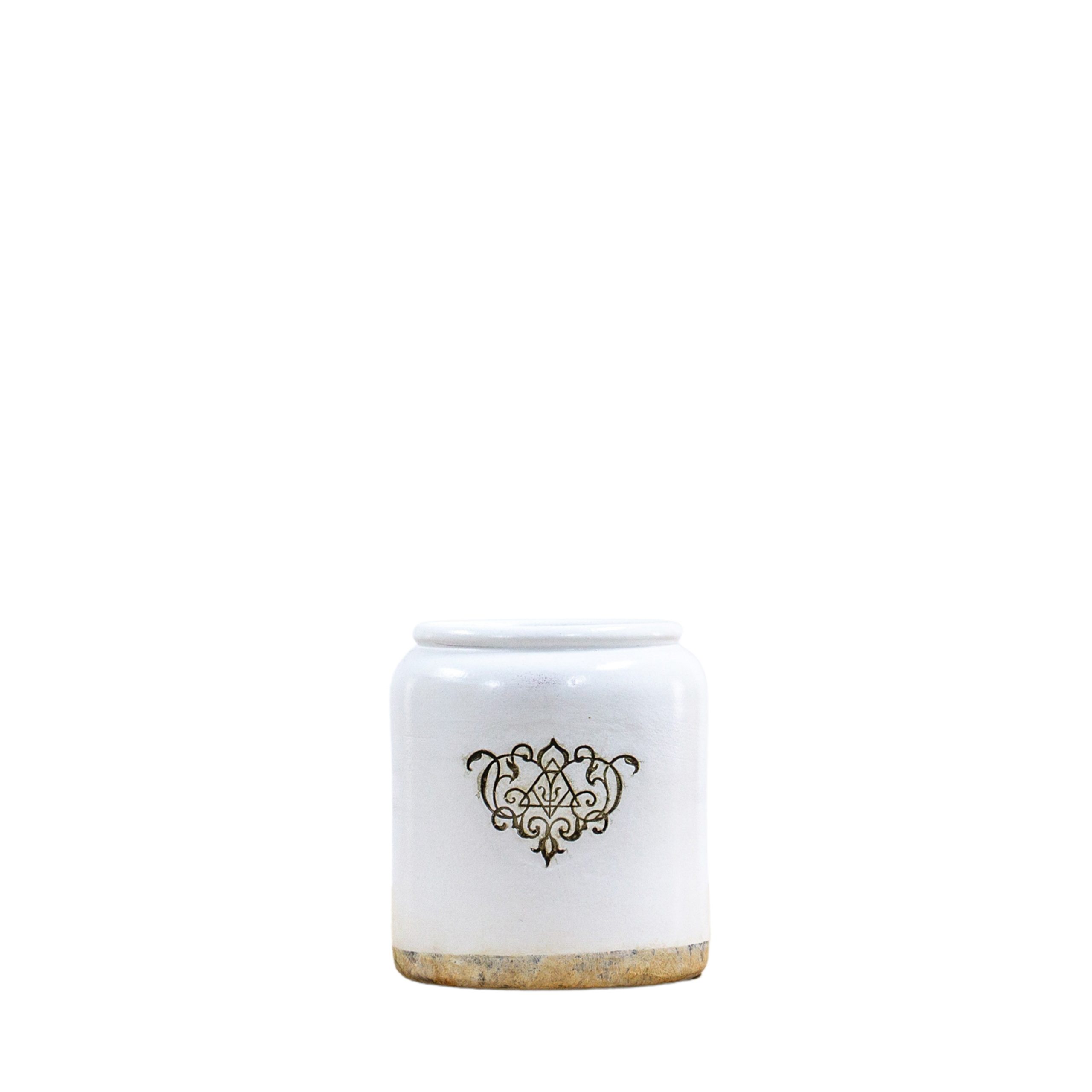 Gallery Direct Winchester Vase Wide White | Shackletons