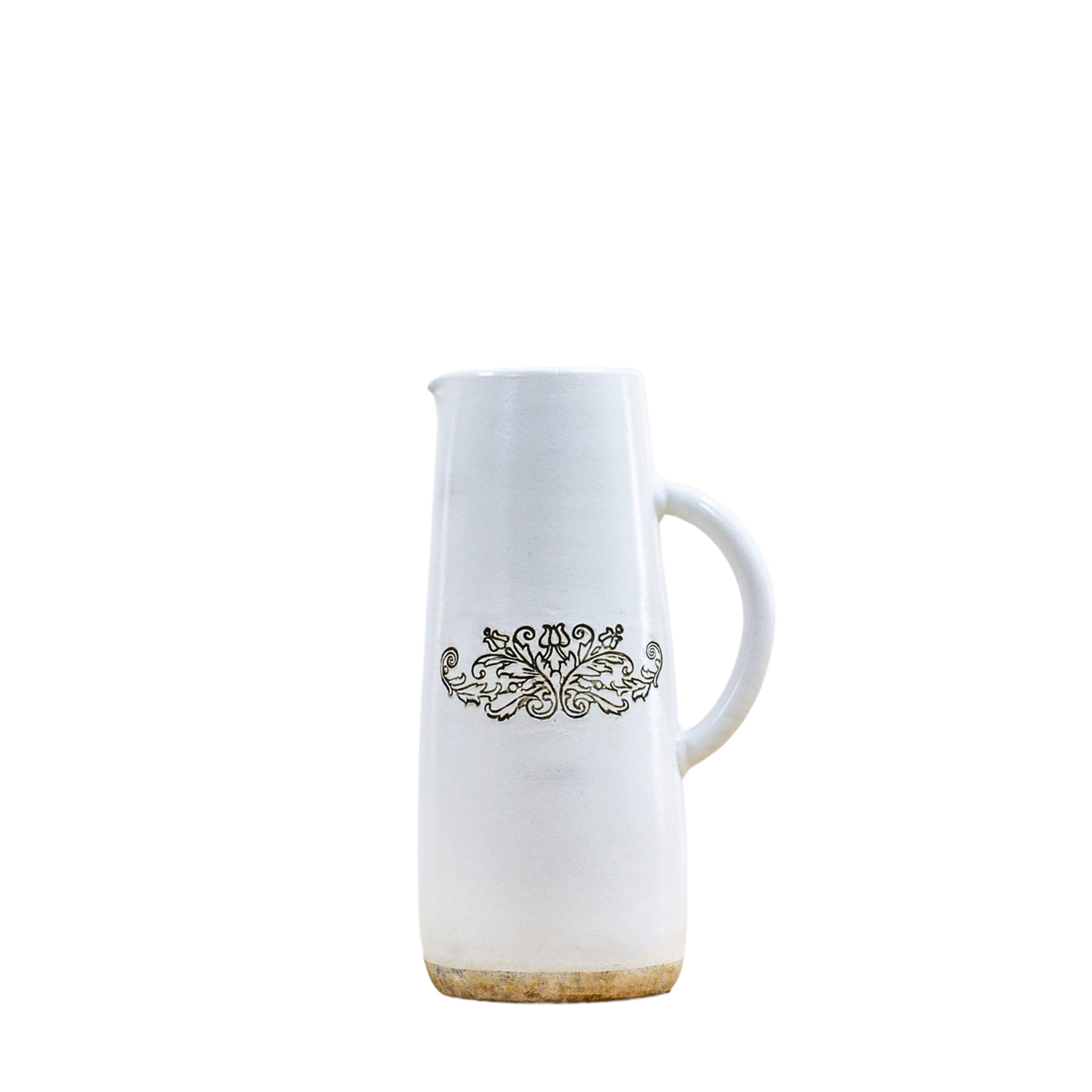Gallery Direct Winchester Pitcher Small White