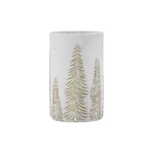 Gallery Direct Forest Vase White Gold | Shackletons