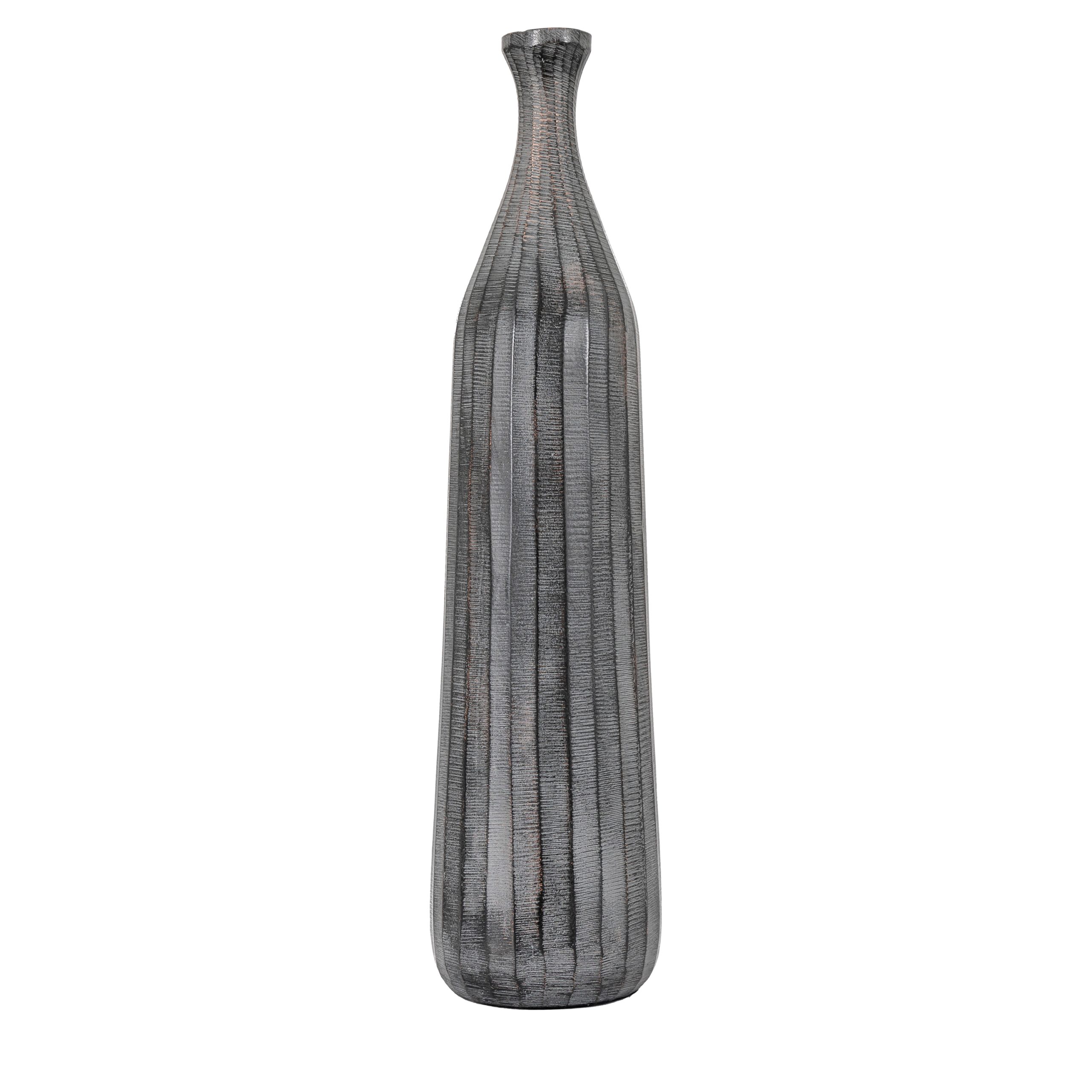 Gallery Direct Enya Bottle Vase Large Antique Grey