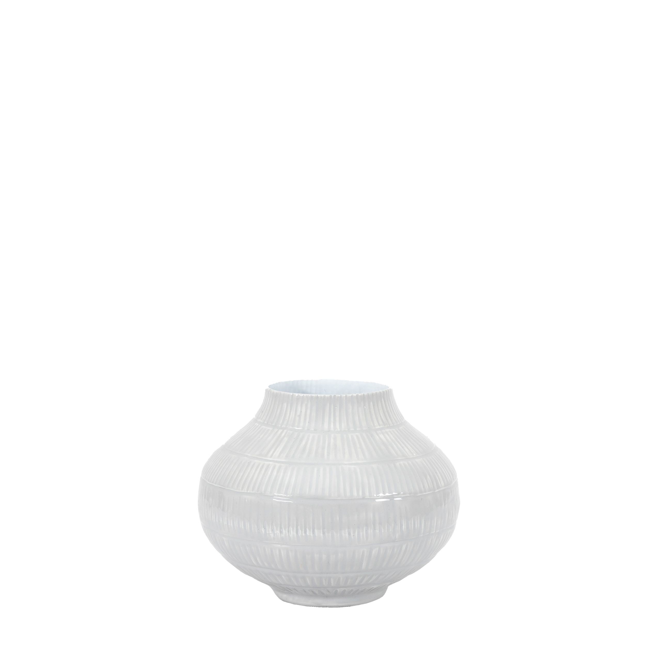 Gallery Direct Emmy Vase Small Pale Grey