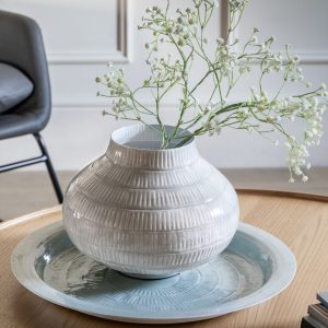 Gallery Direct Emmy Vase Small Pale Grey | Shackletons