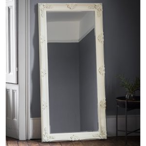 Gallery Direct Abbey Leaner Mirror Cream | Shackletons
