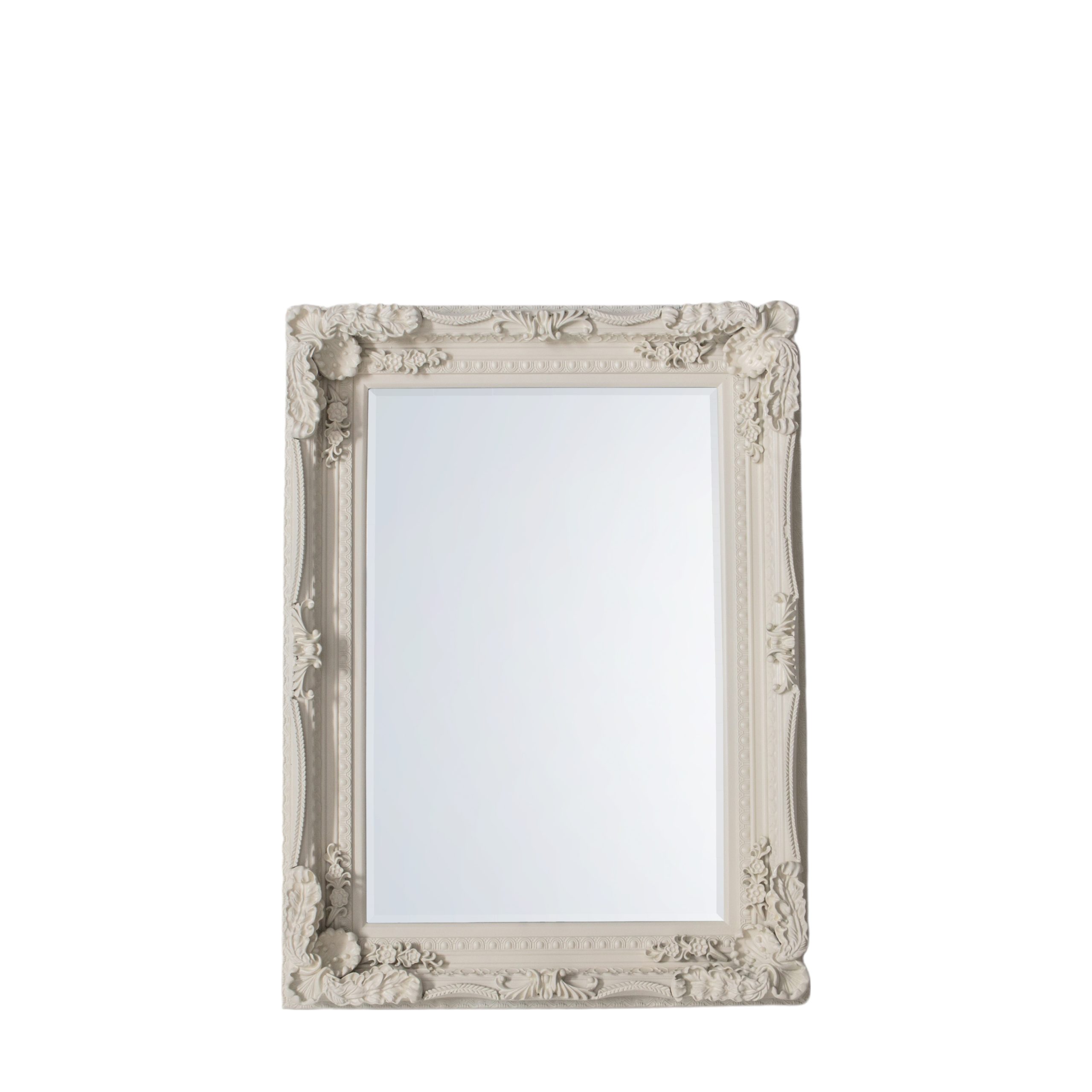 Gallery Direct Carved Louis Mirror Cream