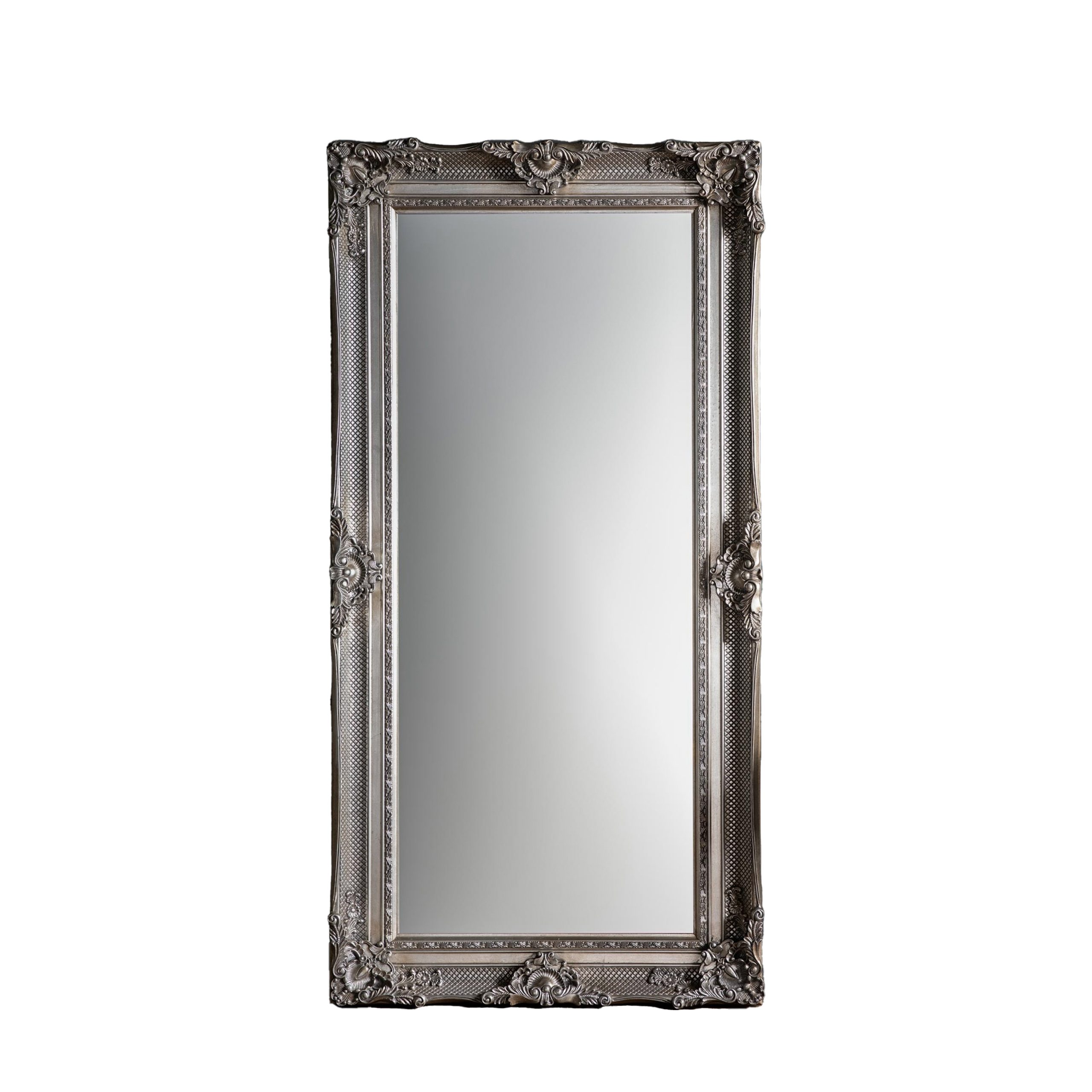 Gallery Direct Valois Leaner Mirror Silver