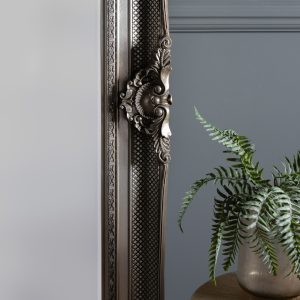 Gallery Direct Valois Leaner Mirror Silver | Shackletons