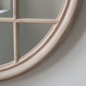 Gallery Direct Eccleston Round Mirror Clay | Shackletons