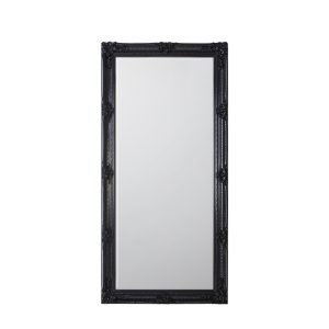 Gallery Direct Abbey Leaner Mirror Black | Shackletons