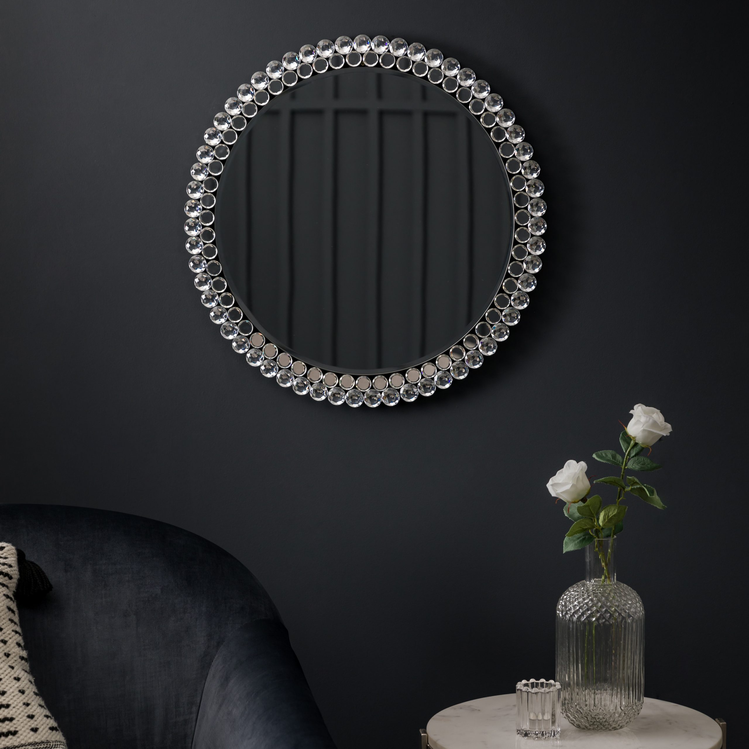 Gallery Direct Fallon Round Mirror | Shackletons
