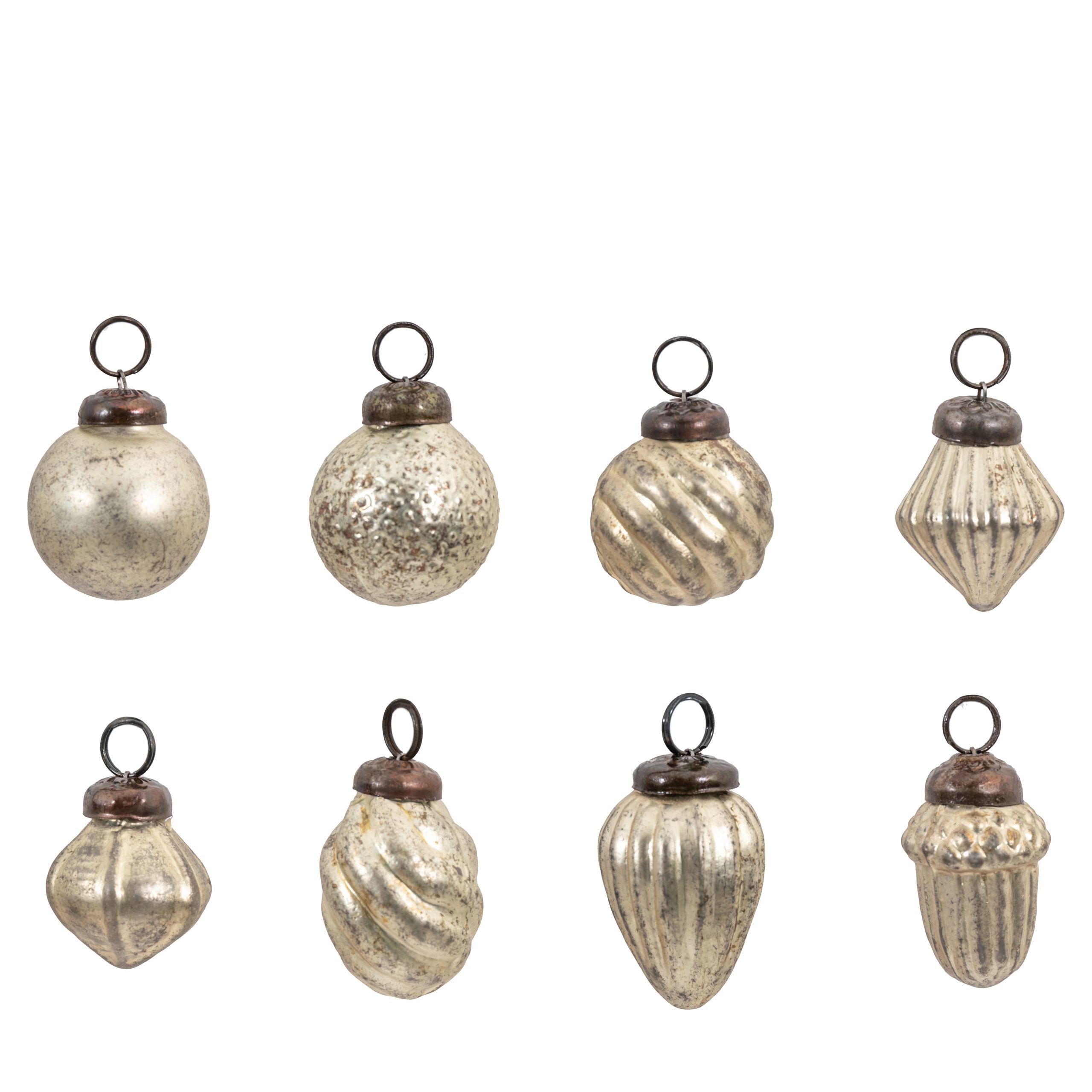 Gallery Direct Ava Mini Baubles Antique Gold (S/)