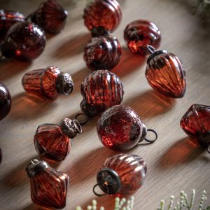 Gallery Direct Ava Mini Baubles Amber Set of | Shackletons