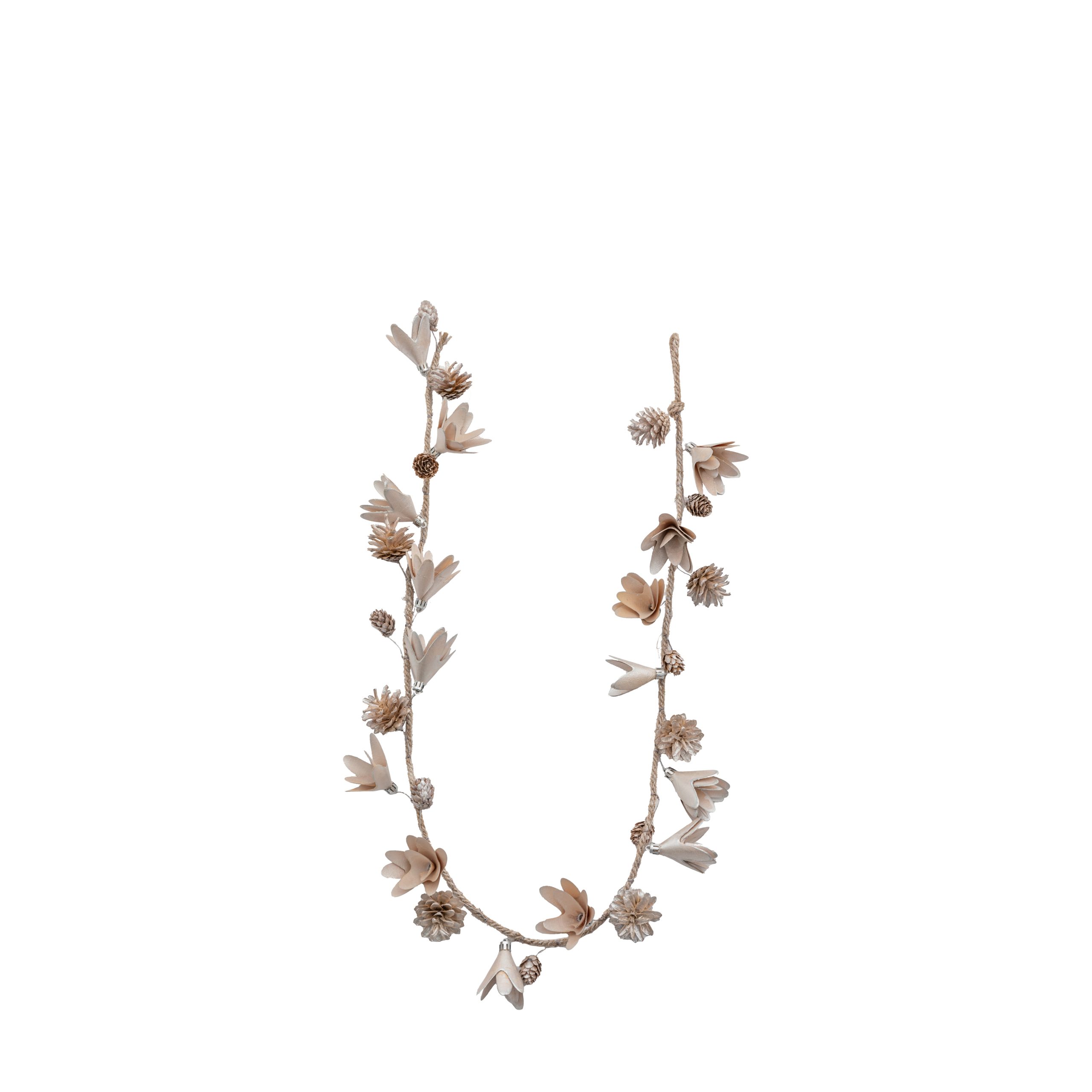 Gallery Direct Blush Cone & Floral Garland