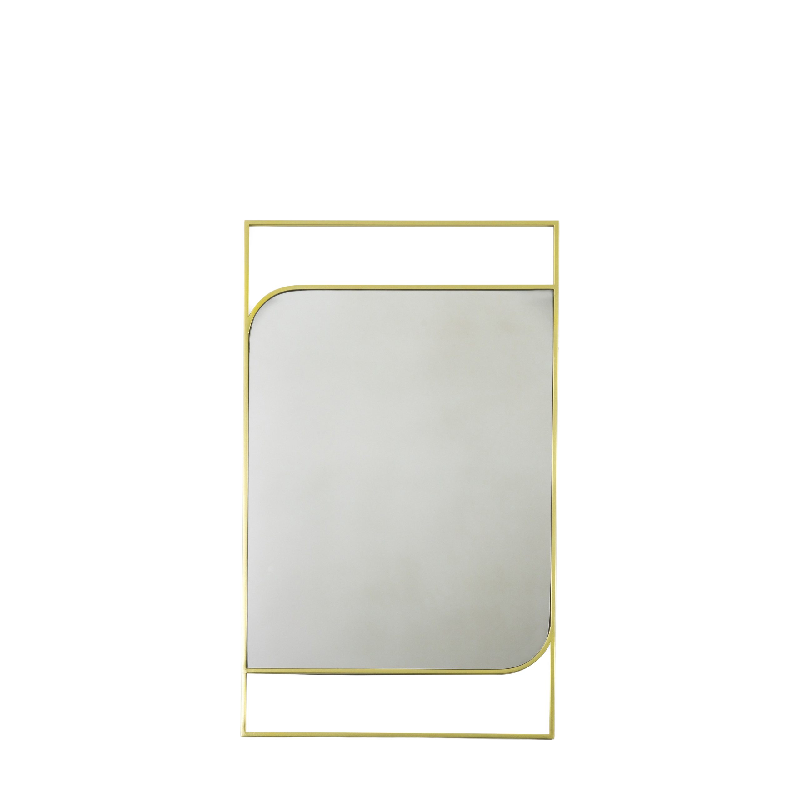 Gallery Direct Visano Mirror Champagne | Shackletons