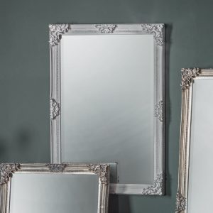 Gallery Direct Fiennes Rectangle Mirror Antique White | Shackletons