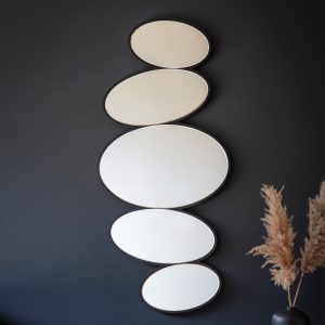 Gallery Direct Anderson Pebble Stack Mirror | Shackletons