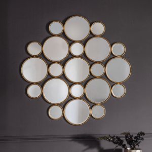 Gallery Direct Wallis Circles Mirror | Shackletons