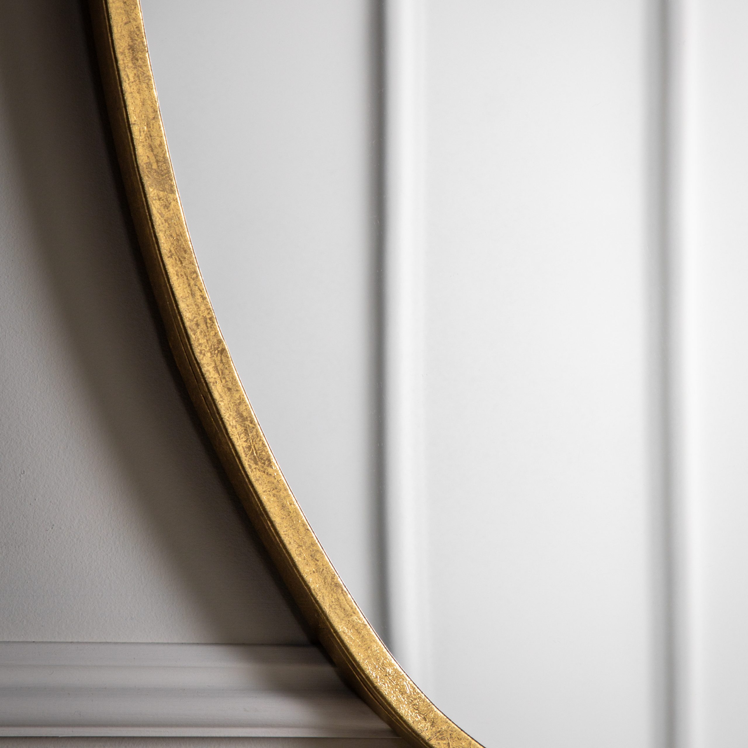 Gallery Direct Chattenden Mirror Gold | Shackletons