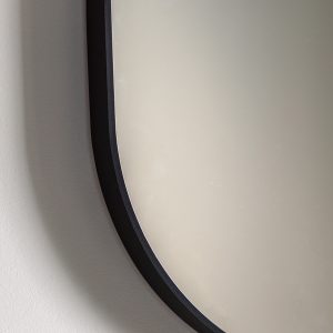 Gallery Direct Yardley Mirror Black | Shackletons
