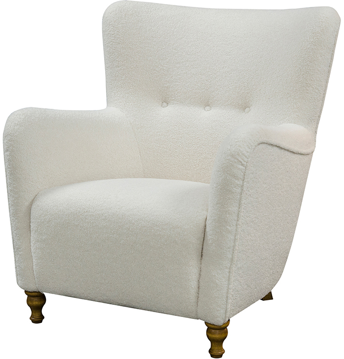 Alexander & James Perry Chair in Husky Ivory