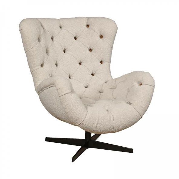Vintage Sofa Company Sevilla Buttoned Swivel Chair