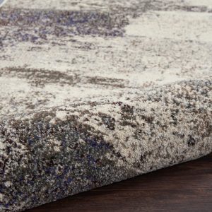 Nourison Rugs Celestial Rectangular Rug   18m x 119m in Ivory Grey | Shackletons