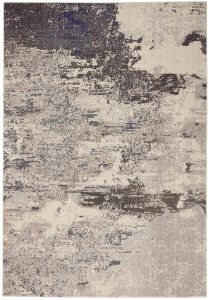 Nourison Rugs Celestial Rectangular Rug   18m x 119m in Ivory Grey | Shackletons