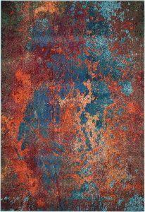 Nourison Rugs Celestial Rectangular Rug   292m x 201m in Atlantic | Shackletons