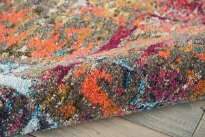 Nourison Rugs Celestial Rectangular Rug   114m x 066m in Sunset | Shackletons
