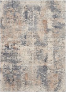 Nourison Rugs   Rustic Textures Rectanglular RUS05 Rug in Beige  Grey   18m x 12m | Shackletons