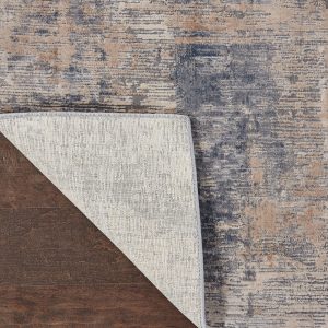 Nourison Rugs   Rustic Textures Rectanglular RUS05 Rug in Beige  Grey   18m x 12m | Shackletons