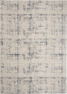 Nourison Rugs   Rustic Textures Rectanglular RUS06 Rug in Ivory  Blue   32m x 24m | Shackletons