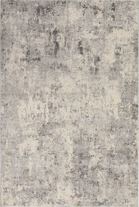 Nourison Rugs Rustic Textures Rectanglular RUS07 Rug in Grey Beige 18m x 12m | Shackletons