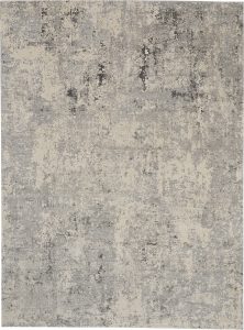 Nourison Rugs Rustic Textures Rectanglular RUS07 Rug in Grey Beige 32m x 24m | Shackletons