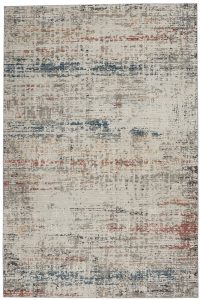 Nourison Rugs   Rustic Textures Rectanglular RUS14 Rug in Grey Multicolour   18m x 12m | Shackletons