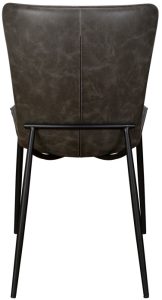 Pair of Ella Dining Chairs   Dark Grey | Shackletons