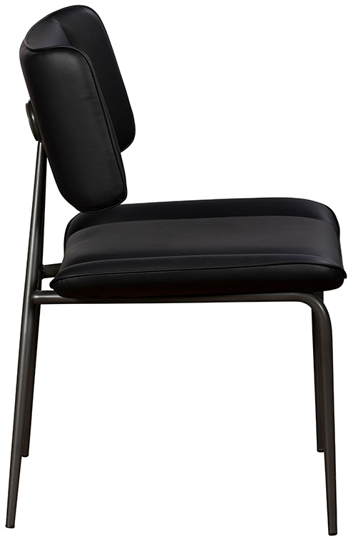 Pair of Jack Dining Chairs - Black