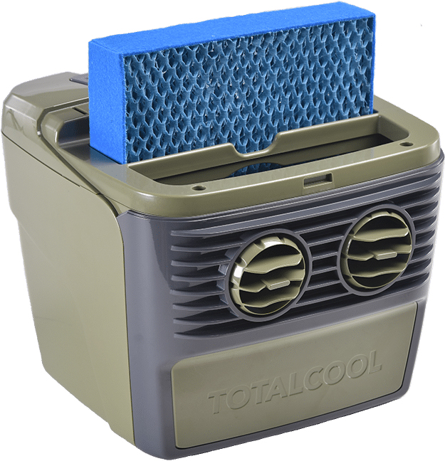 TOTALCOOL 3000 Portable Air Cooler in Camo Green/Grey