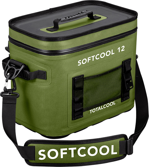 TOTALCOOL Softcool 12 Cool Bag in Camo Green