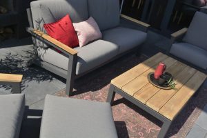 4 Seasons Outdoor Capitol Teak Reclining Lounge Set | Shackletons