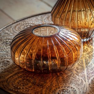 Gallery Direct Tyrri Round Bowl Brown | Shackletons