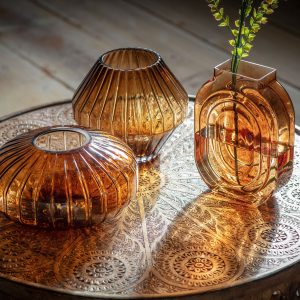 Gallery Direct Tyrri Round Bowl Brown | Shackletons