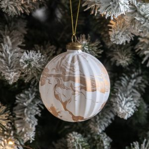Gallery Direct Tula Bauble Marbled Bronze Set of 3 | Shackletons