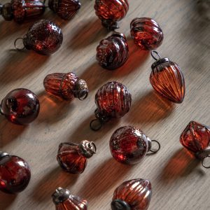 Gallery Direct Ava Mini Baubles Amber Set of | Shackletons