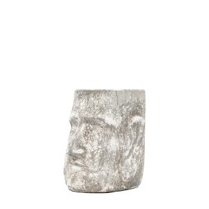 Gallery Direct Bert Head Pot Large Antique White | Shackletons