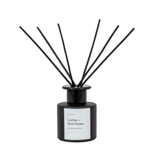 Gallery Direct Aroma ml Reed Diffuser Leather Black Pepper | Shackletons