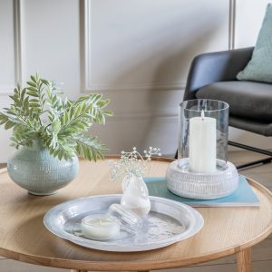 Gallery Direct Emmy Tray Pale Grey | Shackletons
