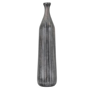 Gallery Direct Enya Bottle Vase Large Antique Grey | Shackletons